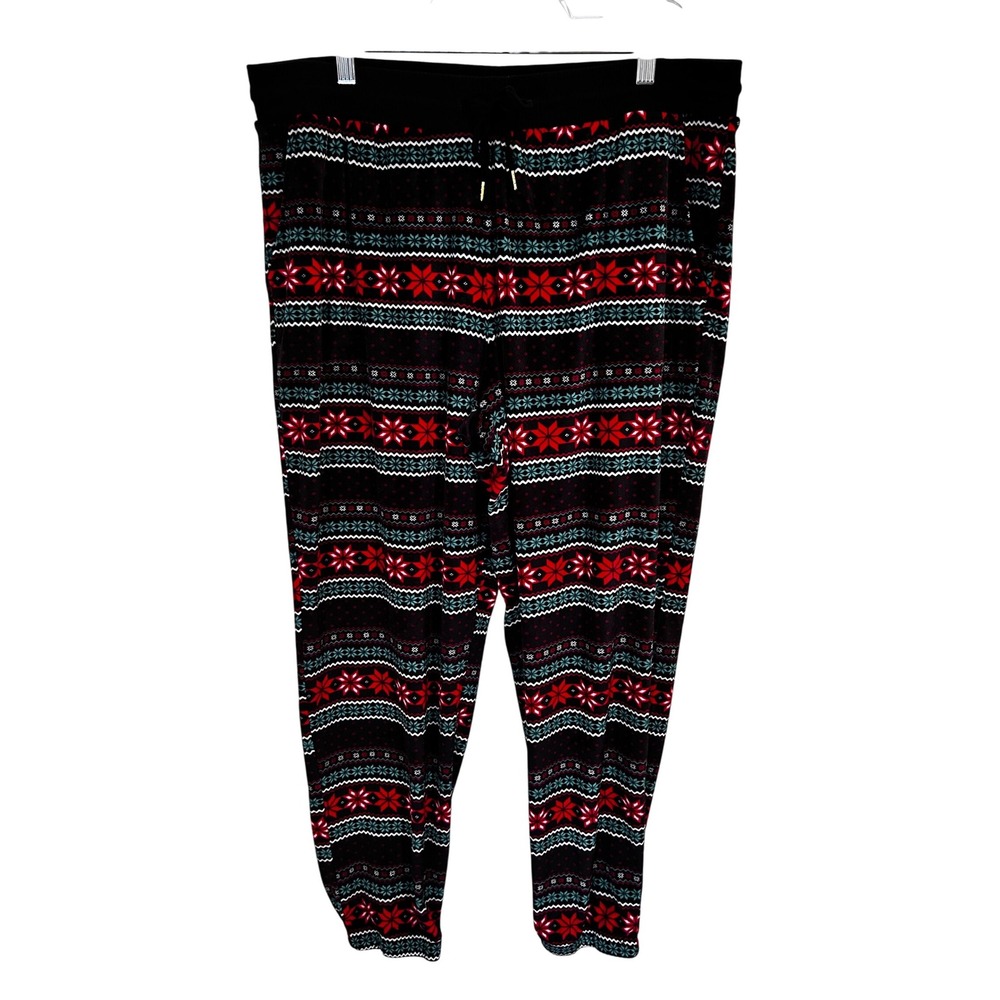 Secret Treasures Sleepwear Essentials Velour Feel Pajama Bottoms‎ Size XL 16-18